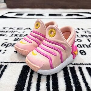 Nike Dynamo Go 2 Easy On Toddler Shoes - Arctic Orange / University Gold